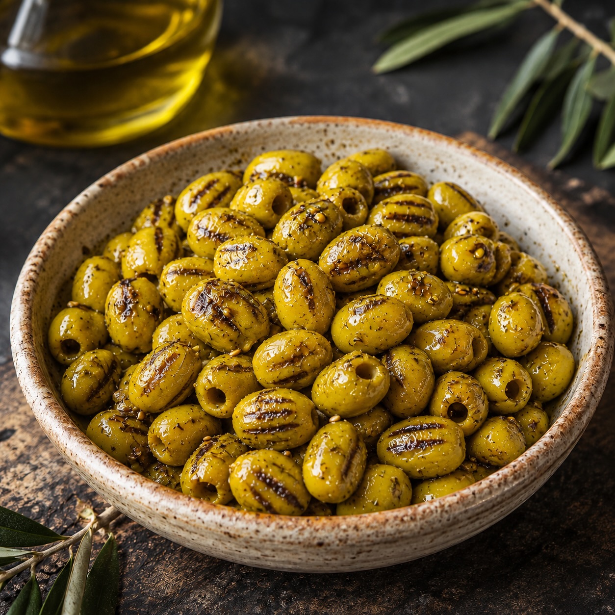 White Stores grilled olives